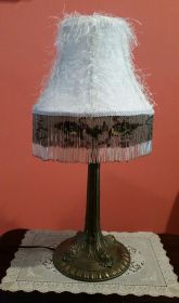 Handmade Beaded Cat's Eyes Lamp Shade