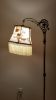 Beige and Gold Gooseneck Lampshade