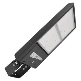 LED Area Light | 200 Watt | 28000 Lumens | 5000K | Yoke Mount | Black Housing | UL & DLC Listed | Led Parking Lot Light | Led Street Light