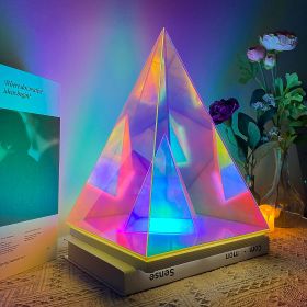 Infinity Pyramid Table Lamp