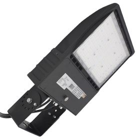 LED Area Light | Street Light | Led Parking Lot light | 100 Watt | 13200Lm | 5000K | Yoke Mount | Black housing | i9 Series | UL & DLC Listed