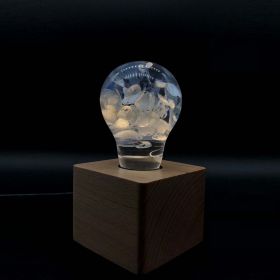 Table Lamp - Blue Hydrangea