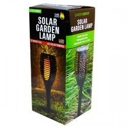 Led Flame Effect Solar Garden Light (pack of 2)