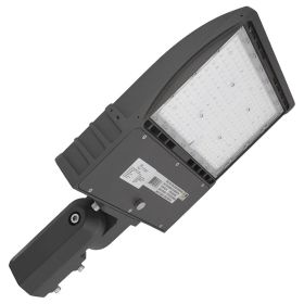 LED Area Light | Street Light | Led Parking Lot light | 100 Watt | 13200Lm | 5000K | Slip Fitter Mount | Black housing | UL & DLC Listed