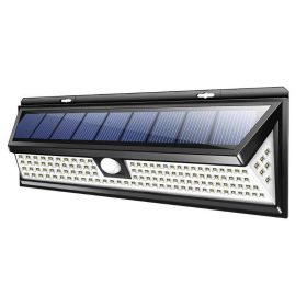 Solar Energy Body Induction Wall Lamp (Option: Black-118 lamp)