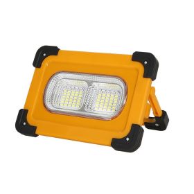 Outdoor portable solar led light (Option: Yellow black)