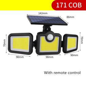 Solar Lamp Waterproof Separate Sensor Wall Lamp (Option: C)