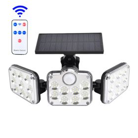 Split Solar Wall Light Outdoor Courtyard Human Body Induction Light (Option: JD2858)