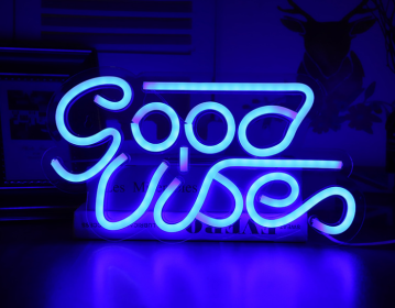 Led Transparent Backboard Neon Light Special-Shaped Wall Hanging Decorative Lights (Option: )