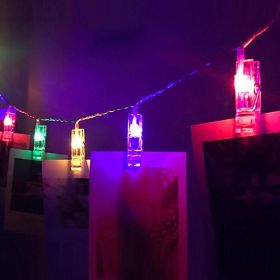 LED Photo Holder String Lights (Option: )