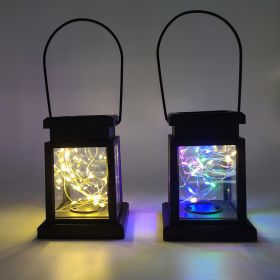 Solar gypsophila wind lantern (Option: )