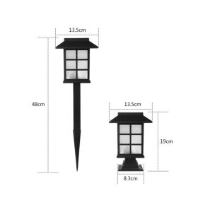 Solar outdoor LED lawn light large room light (Option: Style 2-White light)