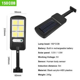 Induction bracket street lamp (Option: COB150)