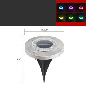 Outdoor Solar Lawn Garden Underground Light (Option: )