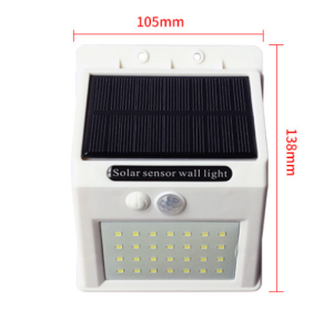 Solar sensor light (Option: WT light-WT-3 mode 28)