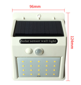 Solar sensor light (Option: Warm light-WT-3 mode 20)