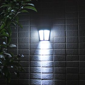 Solar wall lamp 6 LED outdoor waterproof light control decorative landscape lamp (Option: )