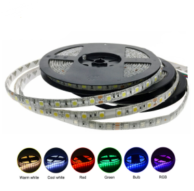 LED Light Strips Highlight 60 Light Beads Epoxy Waterproof Soft Strips (Option: )