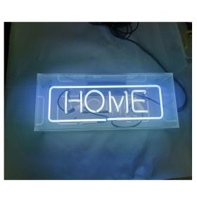 LED Neon Sign Acrylic Glass Light Box (Option: Red-220V US)