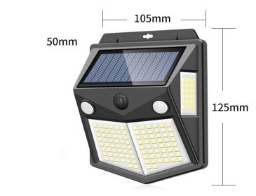 Outdoor Rainproof Garden Villa LED Solar Light Dual Sensor (Option: )