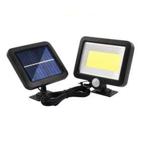 Split Body Induction Solar Wall Light Waterproof Road Lighting (Option: D)