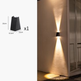 Solar Outdoor Corridor Waterproof Wall Lamp (Option: )